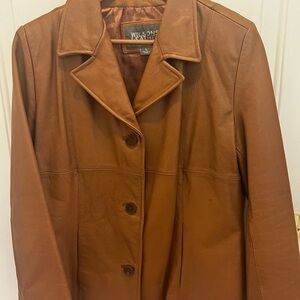 Wilsons Leather Tan Women's Jacket